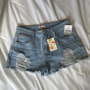 Jean shorts